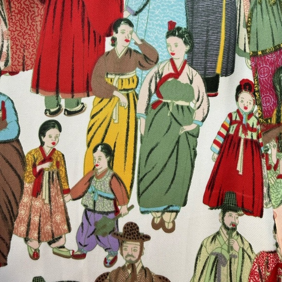 Natori Dynasty Kimono Sleeve Long Robe with Tie - NEW WITH TAGS - Medium - Picture 9 of 13